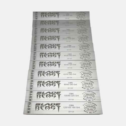 BLADE BEAST (Silver) — Metal Bond Sharpening Stone 1″ x 6″ (25mm x 150mm)