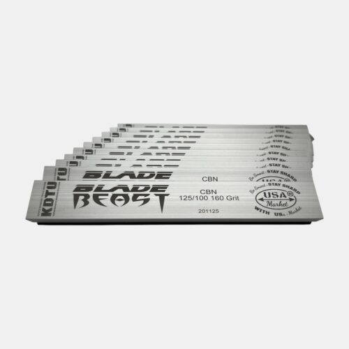 BLADE BEAST (Silver) — Metal Bond Sharpening Stone 1″ x 6″ (25mm x 150mm)