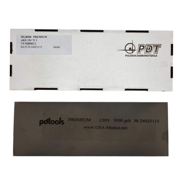 CBN-Bench-Stone-img3 PDT Premium CBN Bench – Stone Only – (Metal Bond) 3″ x 8″ (70 mm x 200 mm)