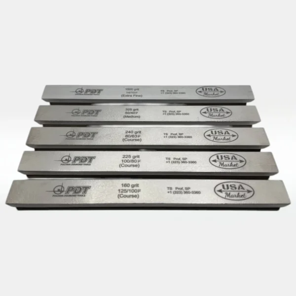 Premium-Lite-CBN-Stone-Metal-Bond-2-img4 PDT Premium Lite CBN Stone (Metal Bond) 0.7″ x 6″ (17mm x 150mm)