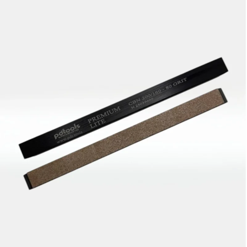 Premium-Lite-CBN-Stone-Metal-Bond-3-img1 PDT Premium Lite CBN Stone (Metal Bond) 1/2″ x 6″ (12mm x 150mm)