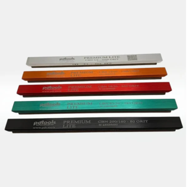 Premium-Lite-CBN-Stone-Metal-Bond-3-img4 PDT Premium Lite CBN Stone (Metal Bond) 1/2″ x 6″ (12mm x 150mm)