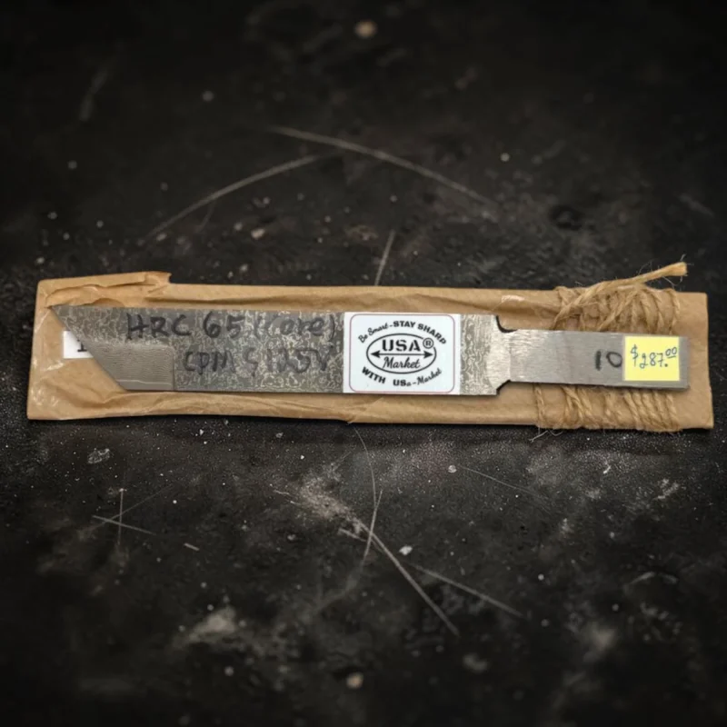 10.1 California San Mai Steel #10 – Hand-Forged Vanadis 10 Core | 64 Layer Stainless Damascus Knife Blank