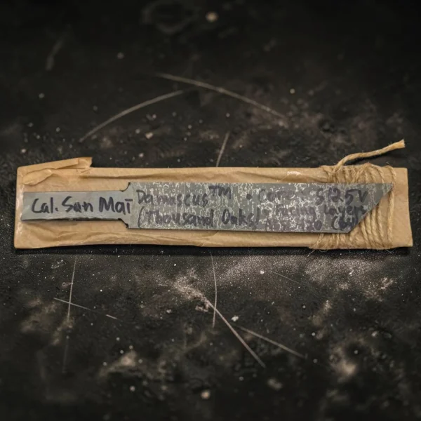 California San Mai Steel #10 – Hand-Forged Vanadis 10 Core | 64 Layer Stainless Damascus Knife Blank