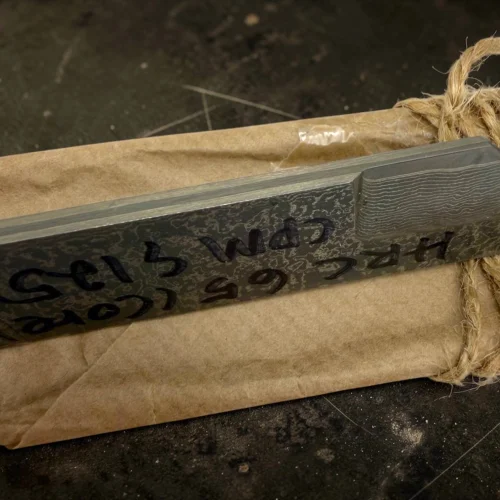 California San Mai Steel #10 – Hand-Forged Vanadis 10 Core | 64 Layer Stainless Damascus Knife Blank