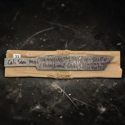 California San Mai Steel #11 – Hand-Forged Vanadis 10 Core | 64 Layer Stainless Damascus Knife Blank