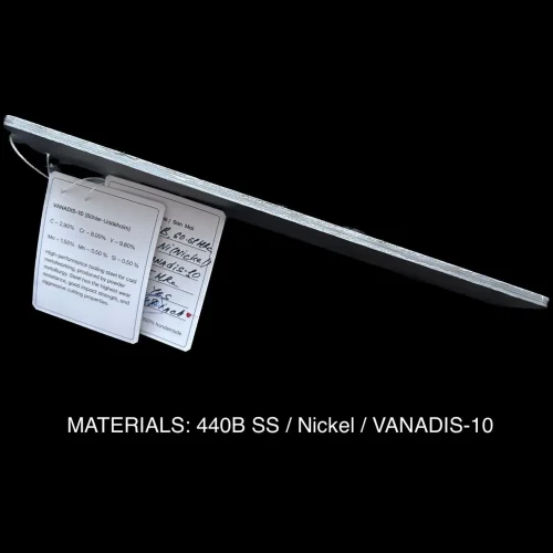 2 Californian San Mai Vanadis 10 SuperClean Billet – Cryo Treated Core Steel
