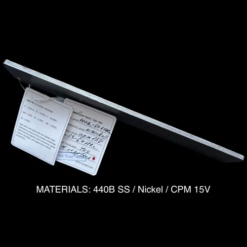 2 Californian San Mai CPM 15V Billet – Cryo Treated Core Steel