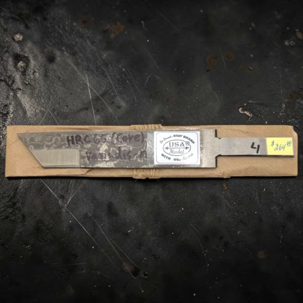 4.1 California San Mai Steel #4 – Hand-Forged Vanadis 10 Core | 64 Layer Stainless Damascus Knife Blank
